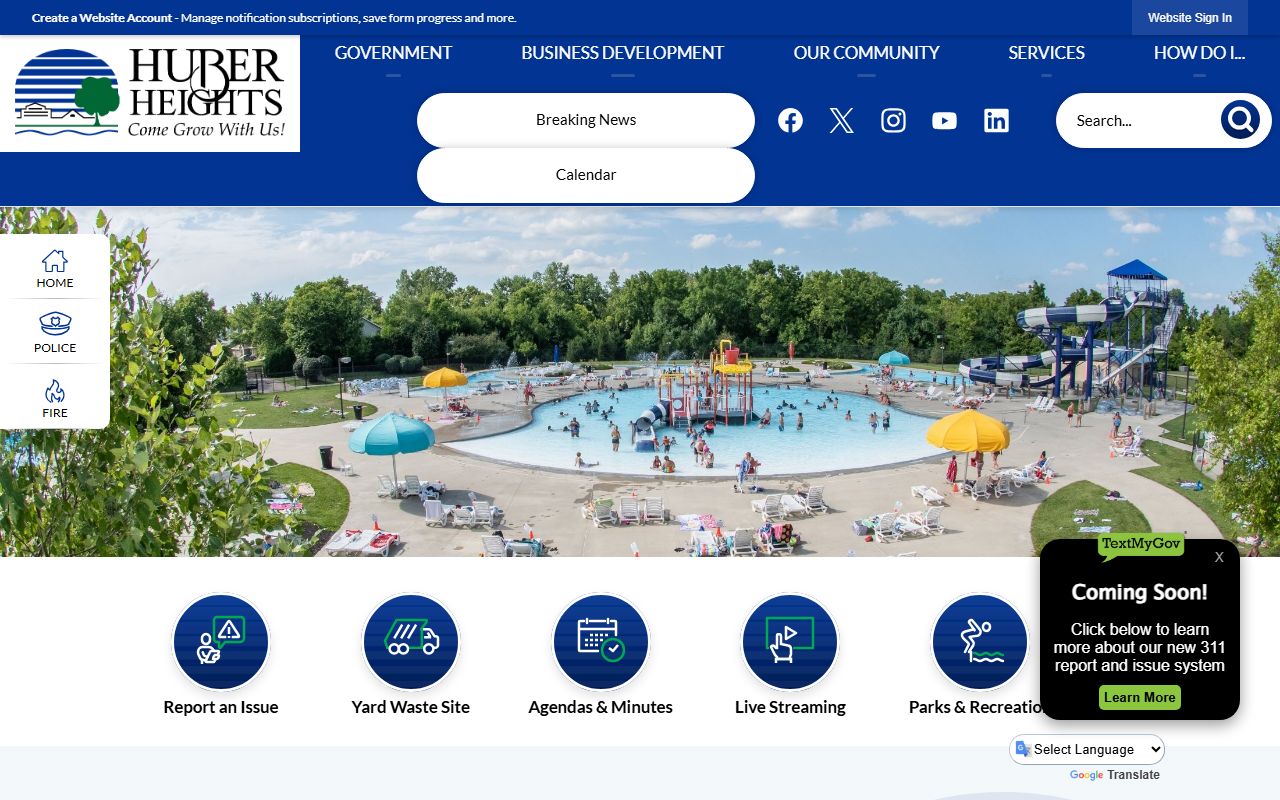 Huber Heights busted mugshots city website