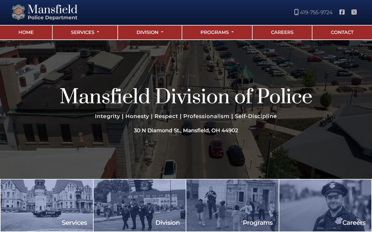 Mansfield busted mugshots police department website