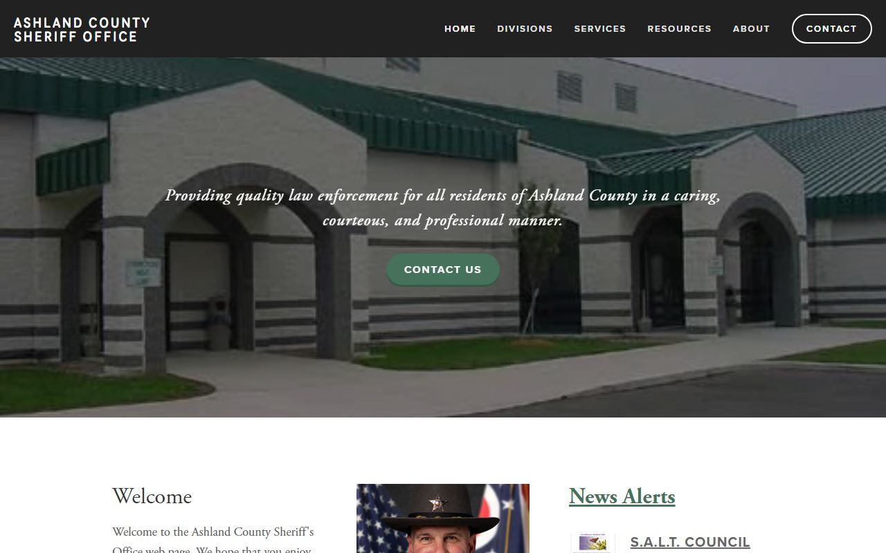 Ashland County busted mugshots sheriff's office website