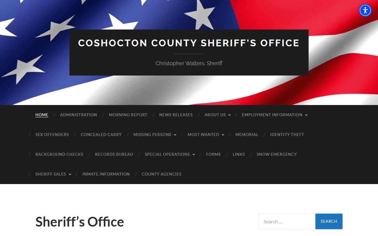 Coshocton County busted mugshots sheriff's website
