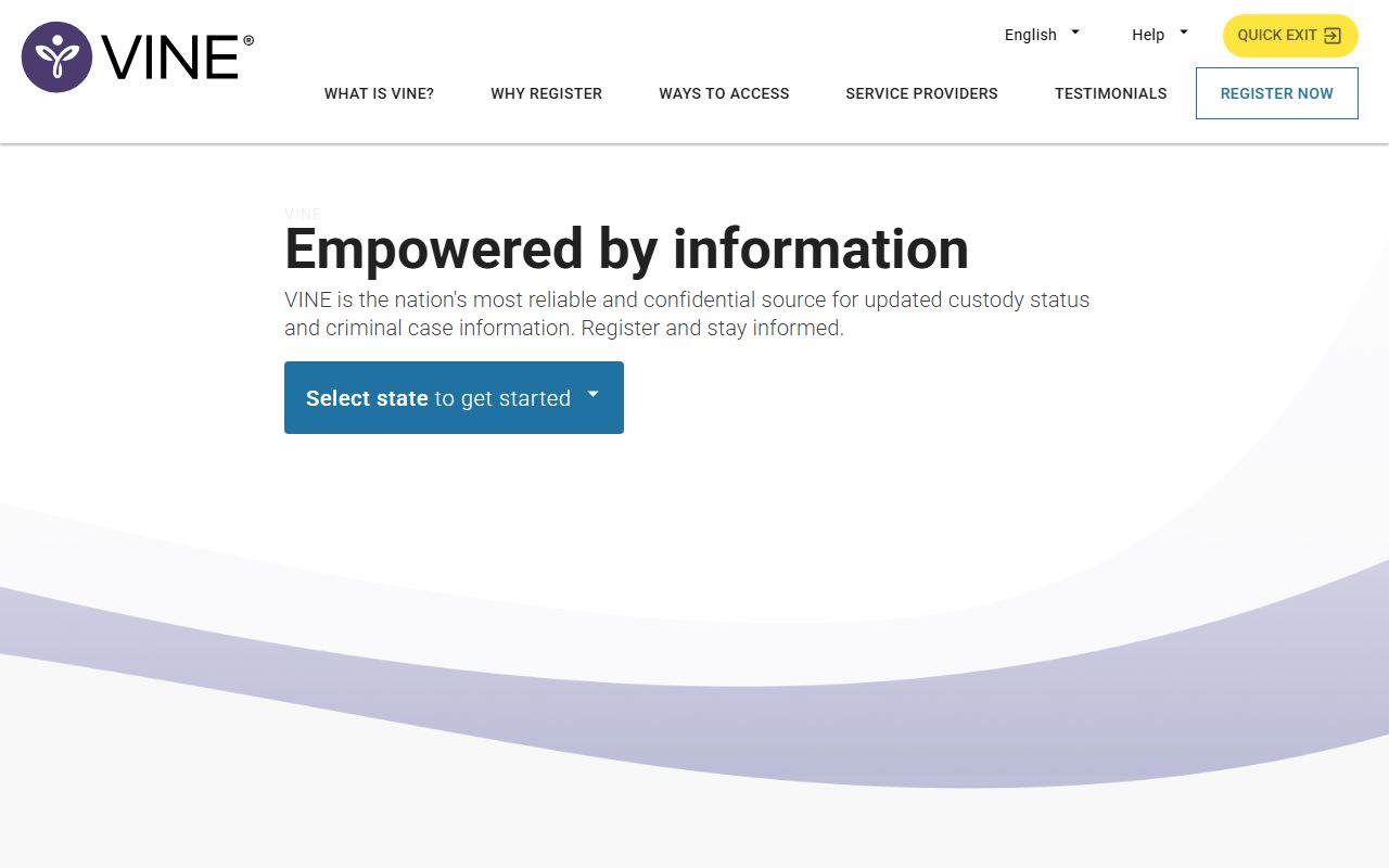 Crawford County busted mugshots VINELink system