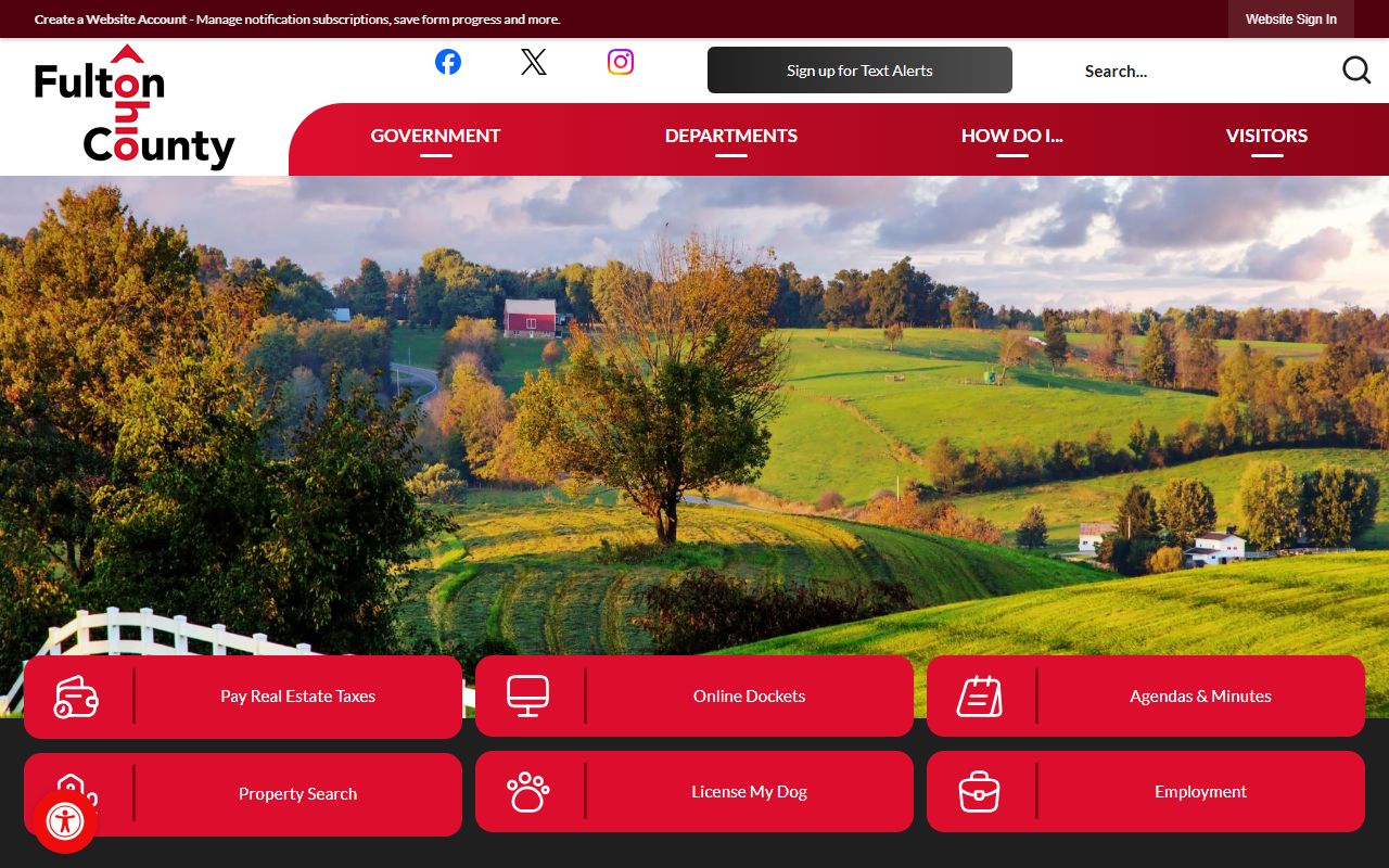 Fulton County busted mugshots county website