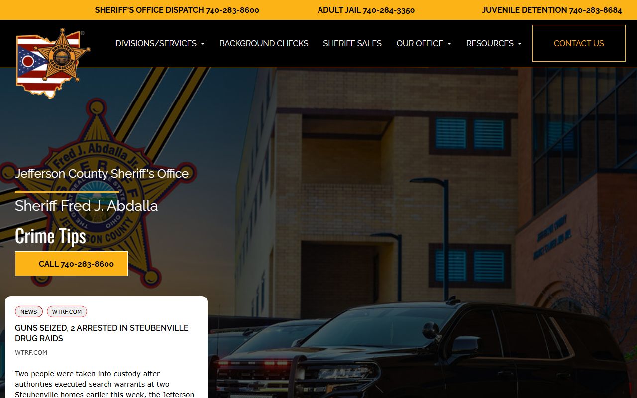 Jefferson County busted mugshots sheriff website