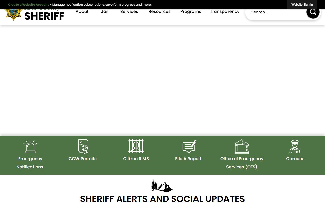 Lake County busted mugshots sheriff website