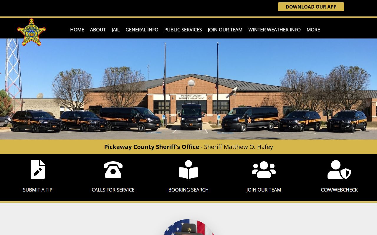 Pickaway County busted mugshots sheriff's office website