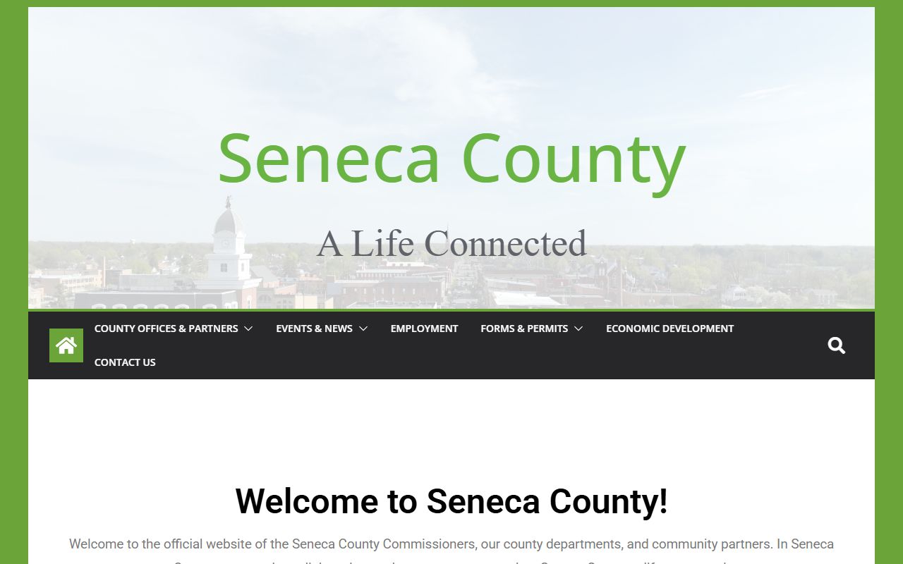 Seneca County busted mugshots county government website