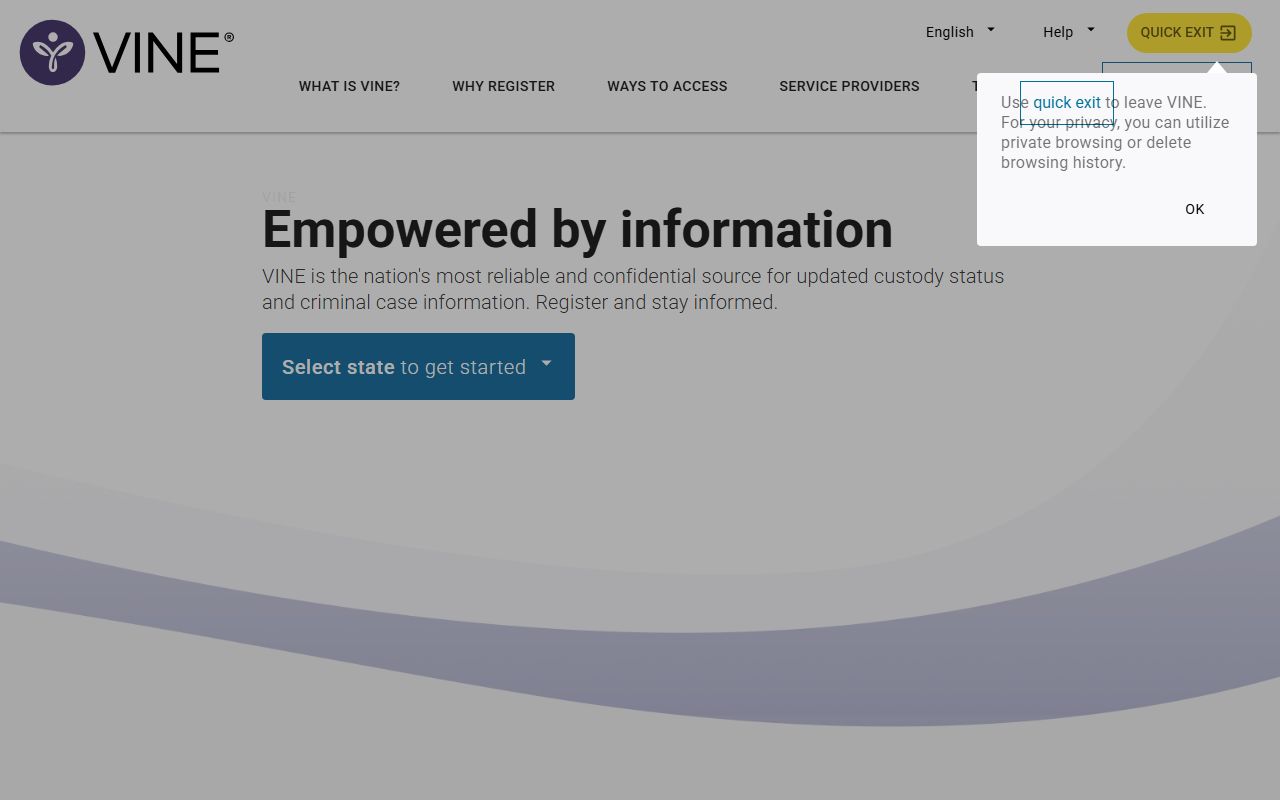 Shelby County busted mugshots VINELink notification system